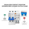 Integrated RCBO SPD 230V 10A Lightning Protection Residual Leakage MCB